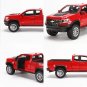 1:27 2017 Chevrolet Colorado Pickup red Car Model Classic Simulation Collection Toy