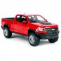1:27 2017 Chevrolet Colorado Pickup red Car Model Classic Simulation Collection Toy