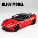 Toy 1:22 Aston Martin DBS Superlaggera red Alloy Diecasts Vehicles Metal Sound And Light