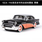 1:26 1965 Buick black Classic Car Modified Version Car Model Crafts Tools Toy