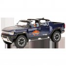 1:24 HUMMER EV blue New Energy Car Model Alloy Pickup Diecast Simulation Sound and Light