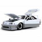 1:24 Ford Mustang Gt white  Diecast Scale Alloy Car Model Sports Toys Simulation