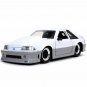 1:24 Ford Mustang Gt white Diecast Scale Alloy Car Model Sports Toys Simulation