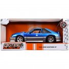 1:24 Ford Mustang Gt blue  Diecast Scale Alloy Car Model Sports Toys Simulation