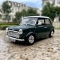 1:24 1969 BMW Mini Cooper Alloy Car Model Diecast Metal Classic High Simulation Toy