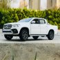 1:27 Mercedes Benz X Class white Alloy Pickup Car Model Diecast Toy Offroad Simulation