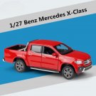 1:27 Mercedes Benz X Class red Alloy Pickup Car Model Diecast Toy Offroad Simulation