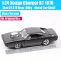 1:24 The DODGE Charger RT 1970 black B Scale Big Jada Dom Racer Street Car Toy Model Miniature