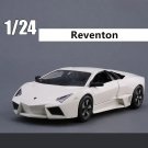 1:24 Lamborghini Reventon white Alloy Car Model Simulation Decoration Collection Toy