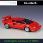 1:24 Lamborghini Countach LP5000s Red Simulation Sports Car Model Diecast Racing Toys