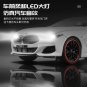 Toy Sportcar 1:24 M8 840i white Alloy Car Model BMW Miniature Pull Back Metal Vehicle