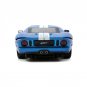 1:24 2005 Ford GT blue car Diecast toys for boys Metal toy
