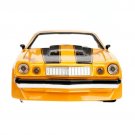 1:24 1977 Chevrolet Camaro BUMBLEBEE yellow Car High Simulation Model Metal Alloy Toy