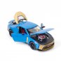 1:24 Nissan GTR50 Ares blue Car Model Alloy Diecasts Metal Toy Sound and light Collection