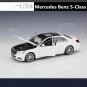 1:24 Mercedes Benz S Class S500 white Car Alloy Model Diecast Metal Toy High Simulation