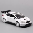 1:24 Scales The Subaru WRX STI Impreza F8 SUV white Car Metal Diecasts Auto Model Racing Toy