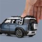1:24 New 2022 Defender SUV blue Car Alloy Model Diecast Vehicles Model Simulation Toy