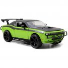 1:24 Lettys 2011 Dodge Challenger SRT8 green Car Model Diecasts Toy Vehicles Muscle Racing