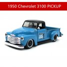 1:24 1950 Chevrolet Pickup blue Simulation Alloy Car Model Crafts Tools Collection Toy