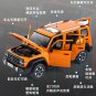 1:24 Tank 300 Explorer Orange Car High Simulation Metal Alloy Model Pull Back Sound Light