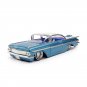1:24 1959 CHEVY IMPALA Vintage Classic Blue Car High Simulation Metal Model Chevrolet Toy