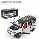 Scale 1:24 Land Rover Defender SUV white Car Alloy Car Diecasts Model Miniature Toy