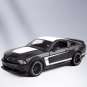 1:24 2012 Ford Mustang BOSS 302 Car Alloy Sports Model Diecast Toy Vehicles Simulation