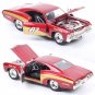 1:24 1967 Chevrolet impala SS 67 red Car Diecast Metal Alloy Model Toy Collection