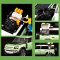 1:24 Diecast Alloy Model New Car Defender Green Miniature Off Road Metal Vehicle Guard toy
