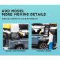 1:24 Diecast Alloy Model New Car Defender Blue Miniature Off Road Metal Vehicle Guard toy