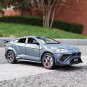 1:24 URUS SUV grey Sports Car Alloy Model Diecasts Metal Racing Simulation Sound Light