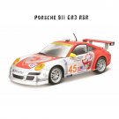 1:24 Porsche 911 orange Car Alloy Racing Alloy Model Simulation Collection Toy
