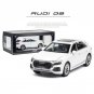 1:24 Audi Q8 white Car Alloy Model Die Cast Toy Model Pull Back Childrens Toy Collectibles