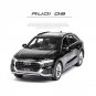 1:24 Audi Q8 black Car Alloy Model Die Cast Toy Model Pull Back Childrens Toy Collectibles