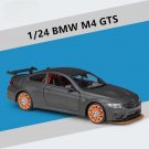 1:24 BMW M4 GTS black Car Alloy Sports Model Diecast Metal Toy Vehicles High Simulation Toy