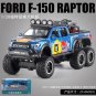 1:28 Ford F 150 Raptor No lights Blue Car Simulation Metal Model Sound Pull Back Toy