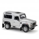 1:24 Land Rover2 grey sports car model simulation alloy collection toy tools
