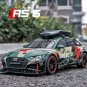 1/24 Audi RS6 Avant Station Wagon Track Green Car Racing Model Diecast Sound and Light Toy
