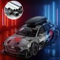 1/24 Audi RS6 Avant Station Wagon Track grey Car Racing Model Diecast Sound and Light Toy