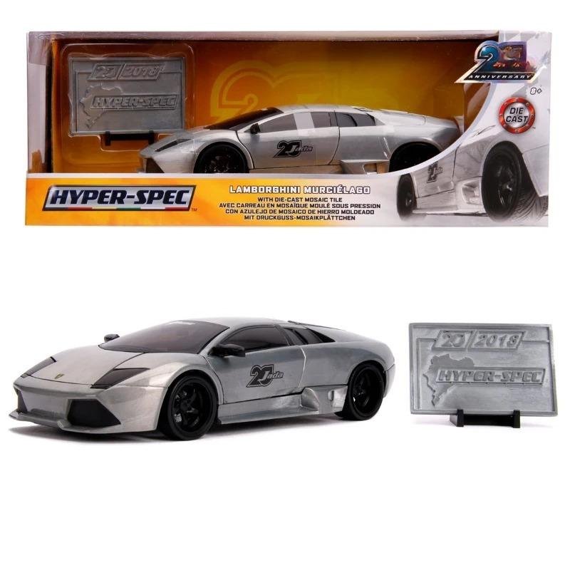 1:24 20th Anniversary 1:24 Lamborghini grey High Simulation Model Diecast Car Chevrolet