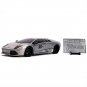 1:24 20th Anniversary 1:24 Lamborghini grey High Simulation Model Diecast Car Chevrolet