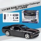 1:24 Dodge Challenger black Alloy car Assembled version model toy collection