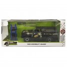 1:24 1980 Chevrolet BLAZER black High Simulation Car Diecast Metal Alloy Model Collection