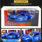 1:24 Toyota ENDLESS blue Car High Simulation Diecast Metal Alloy Model Collection Toy