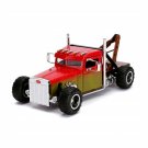 1:24 Custom Peterbilt red car toy Diecast 12y Metal CN Origin model