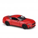 1:24 2015 Ford Mustang red car model Die casting simulation decoration collection toy