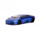 1:24 Fast and Furious Lamborghini sports Blue car High Simulation Model Metal Alloy Toy