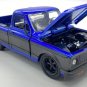 1:24 Chevrolet Pickup modified classic car High Simulation Metal Alloy Diecast Model Toy