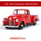 1:24 Chevrolet 1948 ford f1 pickup red Car Simulation Model Crafts Collection Toy Tools