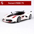 1:24 Ferrari FXXK1 white Cars Concept Model Diecasting Metal Toy Simulated Alloy